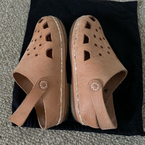 Hender Scheme Crocs Mip-18 Size 1 Vachetta Clog - Picture 7 of 11